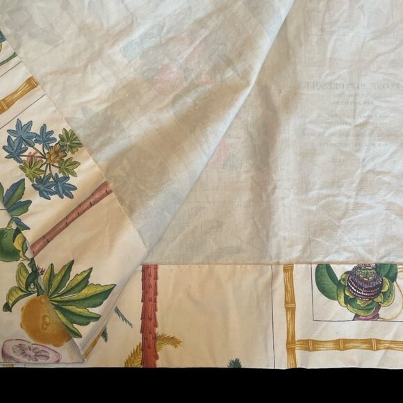 Botanical Print "FLORE PITTORESQUE" "PARIS 1833" Custom Shower Curtain 78" X 42" - Picture 4 of 7